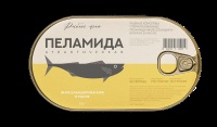 Пеламида Рыбное Меню филе бланш. в масле 175гр  1/36
