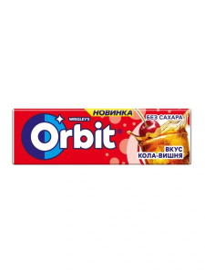 Жев резинка Орбит КОЛА-ВИШНЯ 1/30