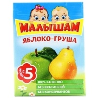 Д/П Сок Малышам 0,2л ЯБЛОКО-ГРУША