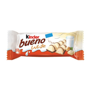 Шок Киндер Буэно в белом шоколаде 39гр 1/30