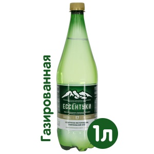 Вода Ессентуки №17 1 л ПЭТ 1/6