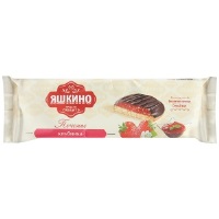 Печенье фас Яшкино сд 137гр клубника 1/24 ЯП208