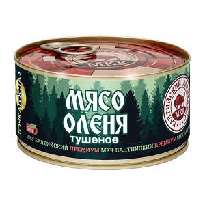 Мясо ОЛЕНЯ Балтийский Деликатес 325гр 1/18
