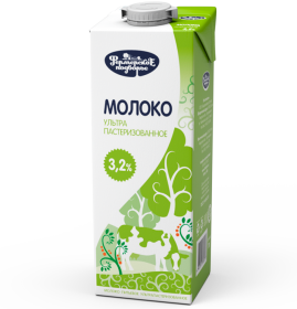 Молоко Фермерское 3,2% 1л ЭДЖ 1/12