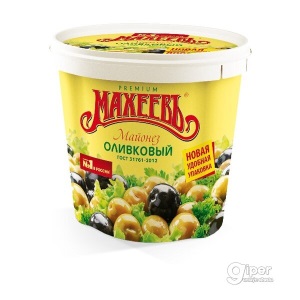 Майонез Махеевъ 820 мл Оливковый ведро 1/12