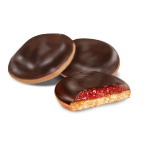 Печенье Т/В КиКо в глазури КЛУБНИКА 1,2 кг