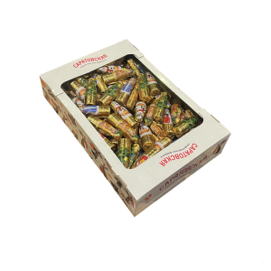 НГ Конфеты Новогодний Коктейль вкус ИМБИРНЫЙ ПРЯНИК 1/2  Саратовская КФ