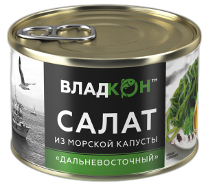 Морская капуста Владкон 220 гр ж/б 1/24