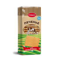 Печенье фас Слодыч 380гр Коровка вкус топленое молоко 1/12