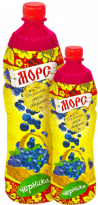 Морс По рецепту моей бабушки 1л ЧЕРНИКА 1/9 (ЧЗ)