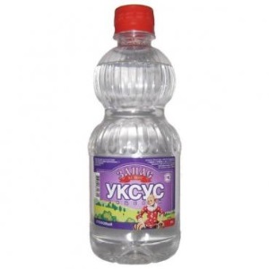 Уксус столовый 9% Запас на зиму 0,5л ПЭТ 1/12