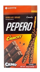 Палочки с шок Ю.Корея Пеперо Crunky 39г 1/40 (красно-желтый)