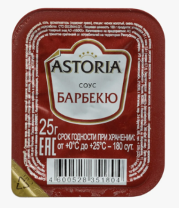Соус Астория БАРБЕКЮ 25г 1/125