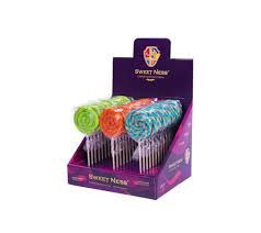 Кар Sweet Ness н/палочке леденцовая 30гр диск 1/36 шоубокс