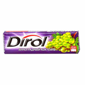 Жев резинка Дирол ДИКИЙ ВИНОГРАД 1/30