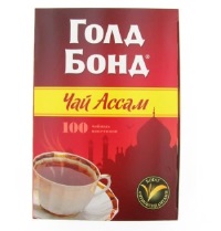 Чай Голд Бонд черн 100пак 1/18