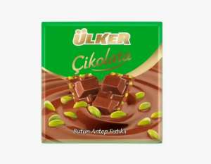 Шок ULKER CHOCOLATE с фисташками 65гр 1/6
