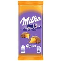 Шок Милка 90гр с Карамельной начинкой