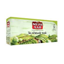 Чай МЕРИ зел 25 шт  с чайной ложкой 1/60