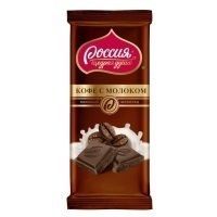 Шок Россия 90гр Кофе с молоком