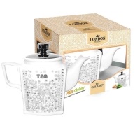 Чай ДР London Tea Club 60-100гр.ФАРФОРОВЫЙ ЗАВАРНИК Оолонг 1/2