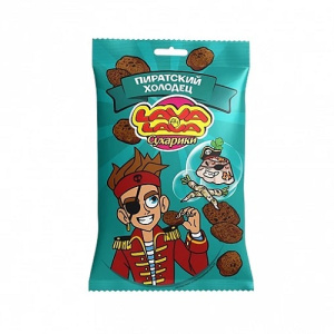 Сухарики Лава Лава 30гр со вкусом Холодца с хреном 1/48