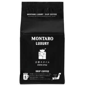 Я/Кофе MONTARO молотый фильтр-пакет LUXURY KYOTO 11гр*6шт м/у (черный) 1/12