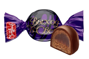 Конфеты СВИТ ЛАЙФ Выход в свет глаз.с комб.корпусом вкус рома и шок 1/1/4 Пензен.обл. 111