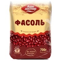 Крупа Агро Мастер фасоль 700гр 1/10