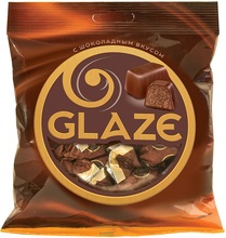 Конфеты Яшкино Глейс с шоколад.вкусом ВК274 1/1/5