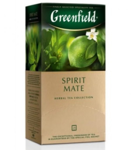 Чай Гринфилд зел 25пак СПИРИТ МАТЭ 1391 1/10