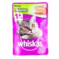 Вискас 75 гр Паштет Утка 1/24