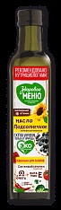 Масло подс нераф Здоровое Меню в/с 0,25л стекло 1/9