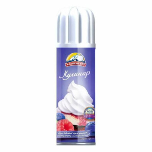 Сливки взбитые Альпенгурт 250гр балон 1/12