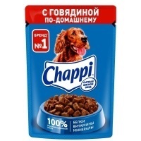 Чаппи 85 гр ГОВЯДИНА ПО-ДОМАШ 1/28