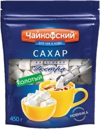 Сахар колотый Чайковский 0,45 кг Экстра 1/12