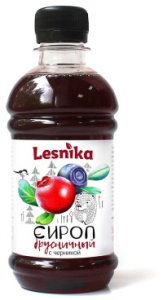 Сироп Гималашка 300гр БРУСНИЧНЫЙ С ЧЕРНИКОЙ 1/12