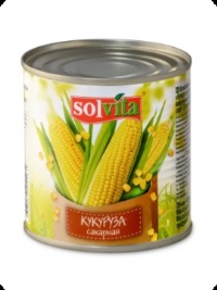 Кукуруза СОЛВИТА  340 г ж/б 1/12