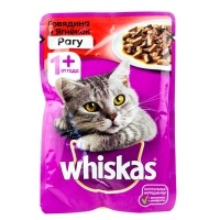 Вискас 75гр Рагу Говядина/Ягненок 1/28