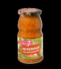 Чечевица ЕКО с овощами по-каталонски 500гр ст/б