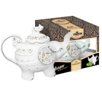 Чай ДР London Tea Club 60-100гр.ФАРФОРОВЫЙ ЗАВАРНИК  Ассам 1/2