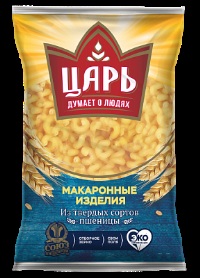 Рожки фас Царь Виток 400гр гр А в/с 1/15