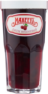 Джем Махеев 400 гр Вишня стакан стекло 1/10