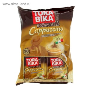 Кофе Капучино ТОРАБИКА с шок гранулами 25гр БЛОК 20шт 1/12