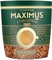Кофе 3 в1 ДР Максимус Columbian 18гр БЛОК 20шт  1/18