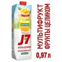 Сок J7 0,97 л Мультифрукт 1/12