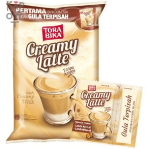 Кофе Капучино ТОРАБИКА с шок гранулами КРЕМ ЛАТТЕ 30гр БЛОК 20шт 1/12