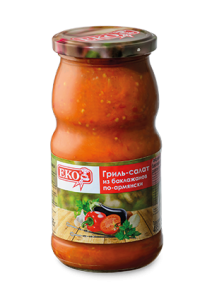 Баклажаны ЕКО гриль-салат по-армянски 485гр 1/12