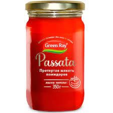 Томатное пюре Passata ГринРей 350 гр ст/б 1/12