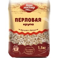 Крупа Агро Мастер Перловая 1500гр 1/8